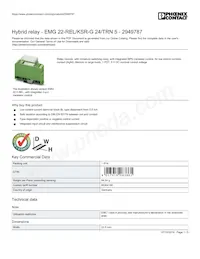 2949787 Datasheet Cover