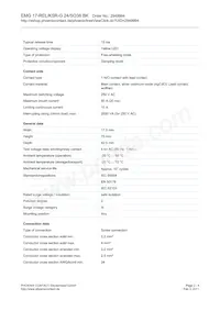 2949994 Datasheet Pagina 2