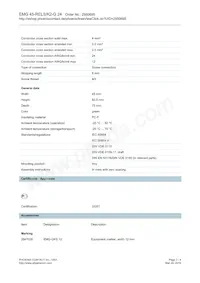 2950695 Datasheet Pagina 2