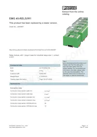 2950967 Datasheet Copertura