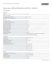 2952156 Datasheet Page 2