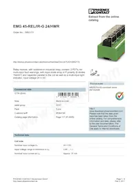 2952172 Datasheet Cover