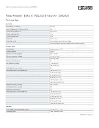 2953935 Datasheet Pagina 2