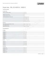 2960012 Datasheet Page 2