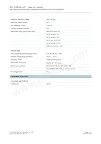 2960630 Datasheet Page 2