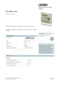 2961037 Datasheet Cover