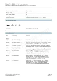 2961228 Datasheet Pagina 3