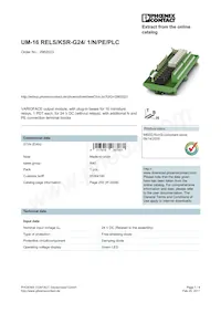 2962023 Datasheet Cover