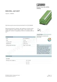 2964063 Datasheet Copertura