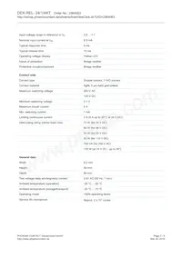 2964063 Datasheet Pagina 2