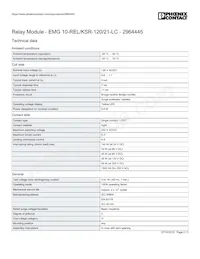 2964445 Datasheet Page 2