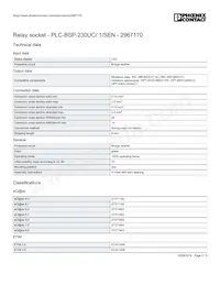 2967170 Datasheet Pagina 2