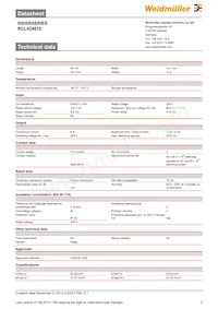 4058610000 Datasheet Pagina 2