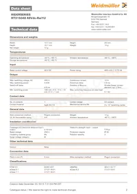 4058740000 Datasheet Pagina 2