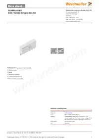 4061600000 데이터 시트 표지