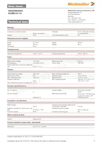 8074700000 Datasheet Page 2