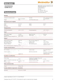 8074760000 Datasheet Page 2