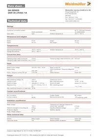 8215620000 Datasheet Pagina 2