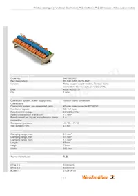 8431000000 Datasheet Cover