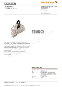 8530701001 Datasheet Copertura