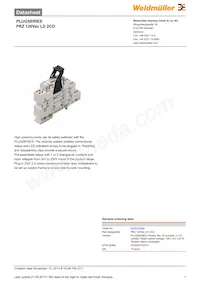 8530720000 Datasheet Cover