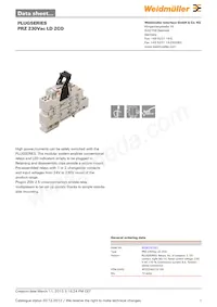 8530741001 Datasheet Copertura