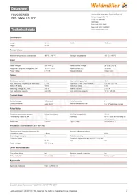 8536560000 Datasheet Page 2