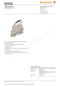 8556020000 Datasheet Cover