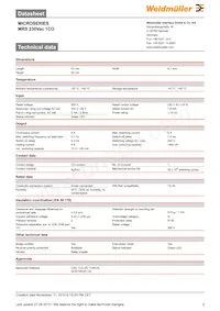 8556020000 Datasheet Page 2