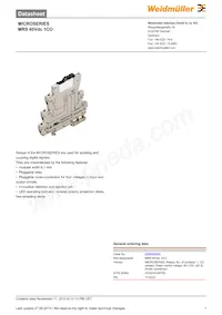 8556060000 Datasheet Cover