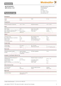 8556060000 Datasheet Pagina 2