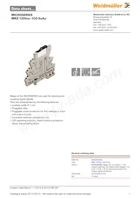 8652040000 Datasheet Cover