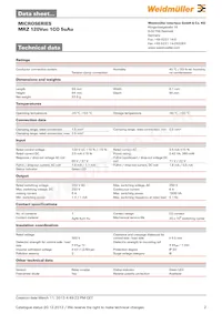 8652040000 Datasheet Pagina 2