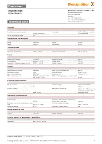 8689810000 Datasheet Page 2