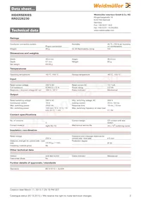 8690330000 Datasheet Page 2