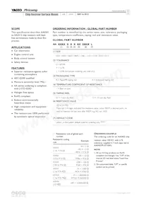AA2512FK-079R1L Datasheet Page 2