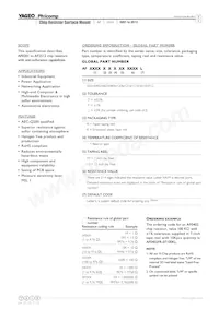 AF2512JK-0710ML Datasheet Page 2