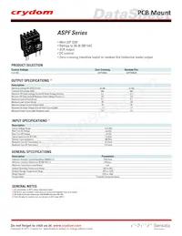 ASPF240D3R Datenblatt Cover
