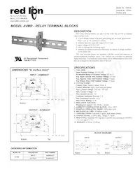 AVMR0037 Datasheet Cover