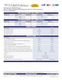 BFM-1C-12CW Datasheet Pagina 2