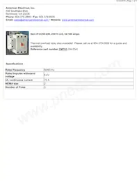 CC50-230 Datasheet Copertura