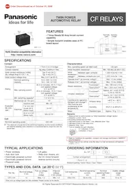 CF2-12V Datasheet Cover