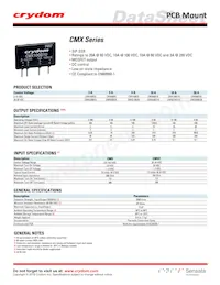 CMXE60D20 Datasheet Cover