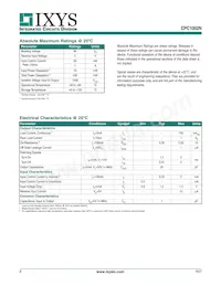 CPC1002N Datasheet Page 2