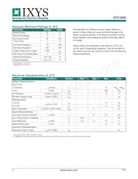 CPC1006NTR數據表 頁面 2