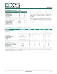 CPC1009N Datasheet Page 2