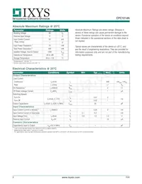 CPC1014N Datasheet Page 2