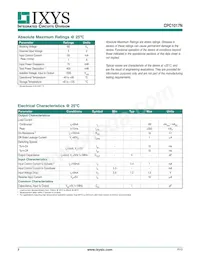 CPC1017N Datasheet Pagina 2