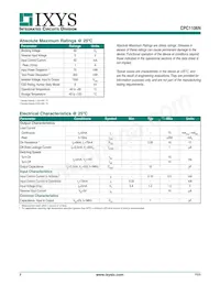 CPC1106NTR Datasheet Page 2
