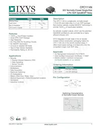 CPC1114NTR Datasheet Cover